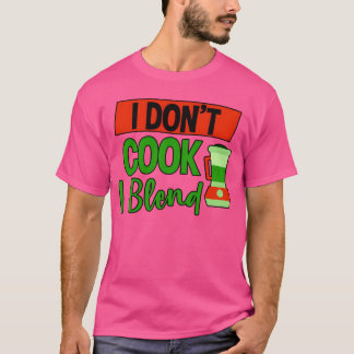 Ik kook niet, ik blend cadeau meisje t-shirt