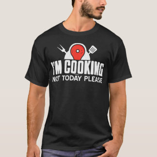 IK Kook Niet Vandaag Alsjeblieft Keuken T-shirt