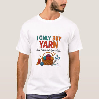 Ik koop alleen garen t-shirt
