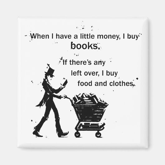 Ik koop boeken magneet (Voorkant)