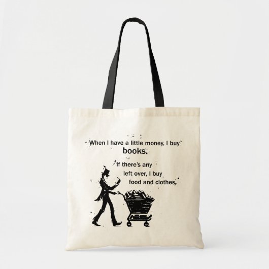 Ik koop boeken tote bag (Voorkant)