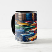 Ik koop geen bontjassen of juwelen. Ik heb hete st Mok (Voorkant links)