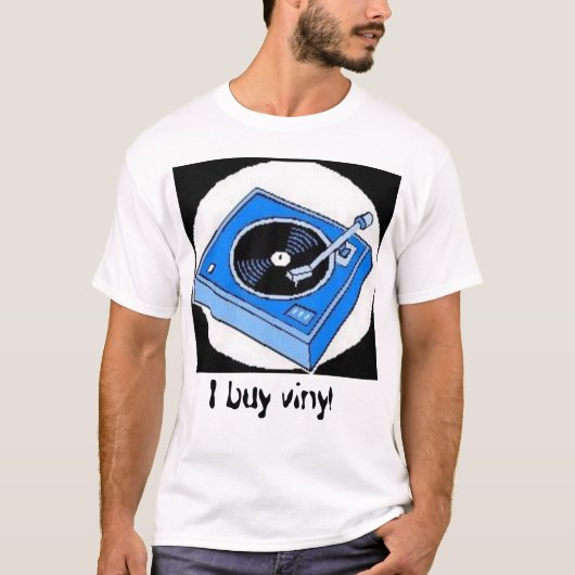 Ik koop vinyl t-shirt (Voorkant)