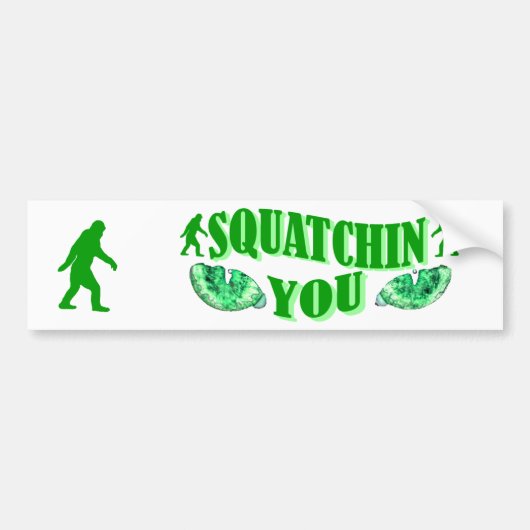 Ik krak je bumpersticker (Voorkant)