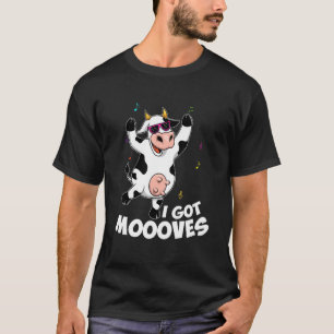 Ik Kreeg Bewegingen Koe Zingt En Danst T-shirt