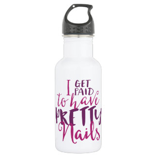 Ik krijg betaald om een nagels 18 oz waterfles te waterfles