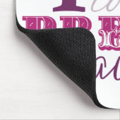 Ik krijg betaald om Nails Mousepad te hebben Muismat (Hoek)