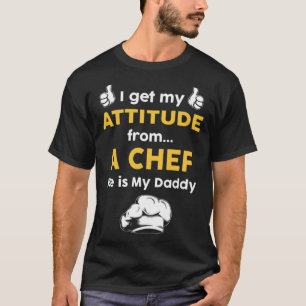 Ik krijg mijn houding van een chef-kok naar een aa t-shirt