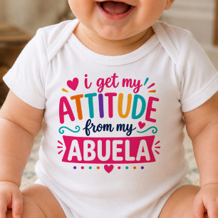Ik krijg mijn houding van mijn Abuela-body Romper