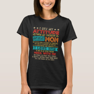 Ik krijg mijn houding van mijn vrijmakende Geweldi T-shirt