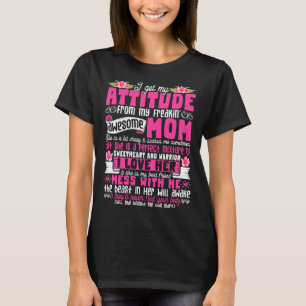 Ik krijg mijn houding van mijn vrijmakende Geweldi T-shirt