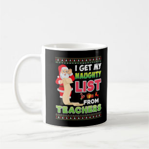 Ik krijg mijn Naughty List van de kerstteac van le Koffiemok