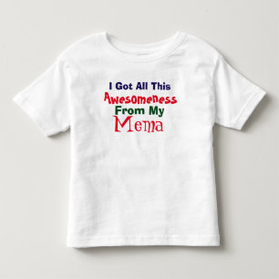 Ik krijg mijn ontzag van mijn Mema T-shirt