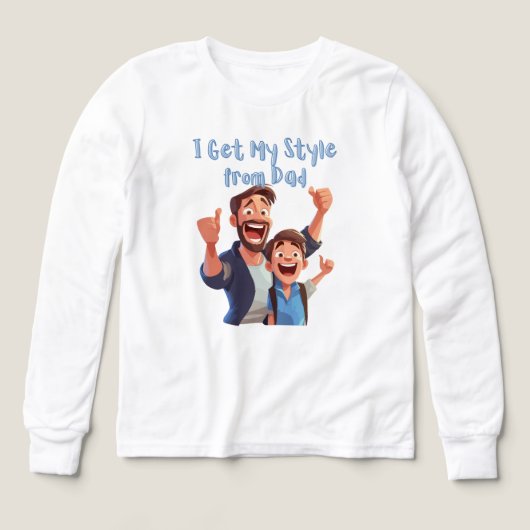 Ik krijg mijn stijl van papa (Voorkant)
