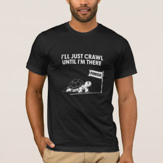 Ik Kruip Gewoon Tot Ik Er Ben Schildpad T-shirt