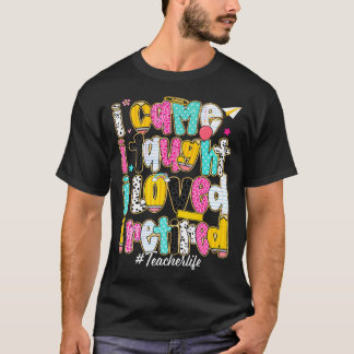 Ik Kwam Ik Leerde Ik Hield Ik Ging Met Pensioen Gr T-shirt