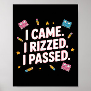 Ik kwam, ik Rizzde, ik Pedde, Gen Z Alpha, Terug n Poster