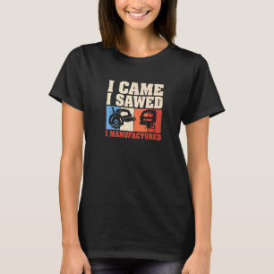 Ik kwam, ik zag dat ik kast maker Artis fabriceerd T-shirt