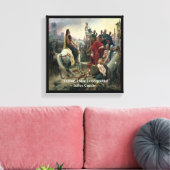 Ik Kwam Ik Zag Ik Overwon Caesar Canvasprint Canvas Afdruk (Insitu (Woonkamer))