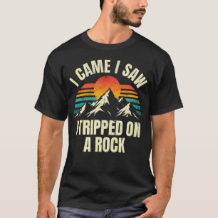 Ik Kwam Ik Zag Ik Struikelde Over Een Steen - Kamp T-shirt