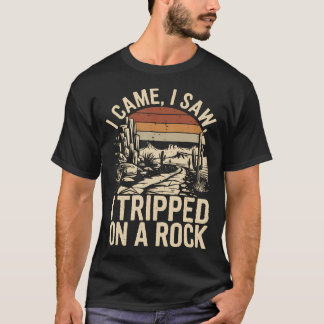 Ik Kwam Ik Zag Ik Struikelde Over Een Steen Kamper T-shirt