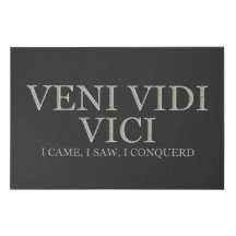 Ik kwam, ik zag, ik veroverde - licht