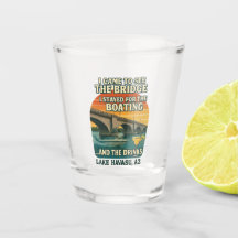 Ik kwam om de brug te zien, bleef voor de Drinken