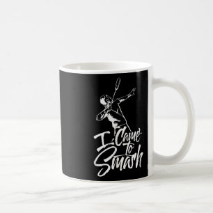 Ik kwam om teamspeler Badminton Shuttle Sport te v Koffiemok