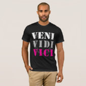 Ik kwam toen ik zag dat ik werd overwonnen - Juliu T-shirt (Voorkant volledig)
