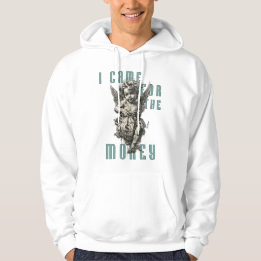IK KWAM VOOR HET GELD HOODIE (Voorkant)