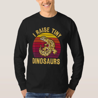 Ik Kweek Kleine Dinosauriërs Reptiel Herpetoloog W T-shirt