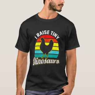 Ik kweek kleine dinosaurussen Vrouwen Meisjes Kip T-shirt