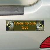 Ik kweek mijn eigen voedselbumper sticker (Op auto)