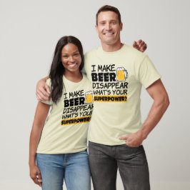 Ik laat Beer verdwijnen Grappig T-shirt