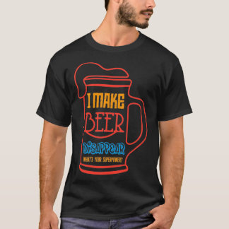 ik laat bier verdwijnen t-shirt
