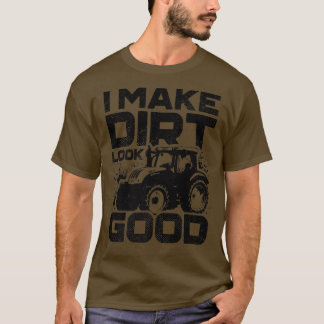 Ik laat Direct er goed uitzien, tractor driver Agi T-shirt