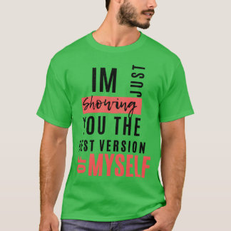 Ik laat je gewoon de beste versie van mijn retro z t-shirt
