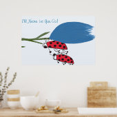 Ik laat je nooit afdrukken poster (Keuken)