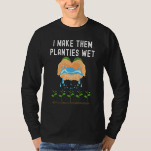 Ik laat ze planten nat t-shirt
