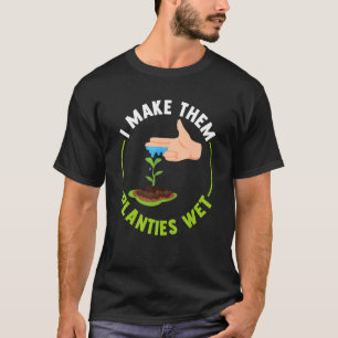 Ik laat ze planten nat t-shirt