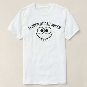 Ik lach om papa grappen t-shirt