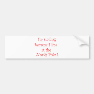 Ik lach omdat...-bumpersticker bumpersticker