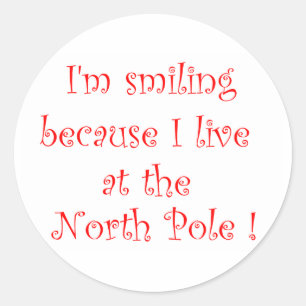 Ik lach omdat...-sticker ronde sticker