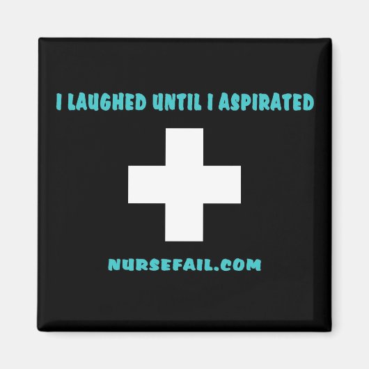 Ik lachte tot ik aspireerde magneet (Voorkant)