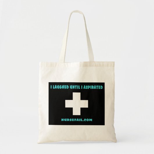 Ik lachte tot ik wakker werd tote bag (Voorkant)