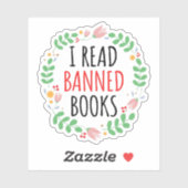 Ik las bandopdracht sticker (Vel)