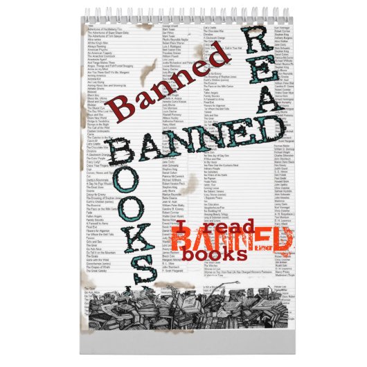 Ik las BANNED boeken..2023 Agenda Kalender (Hoes)