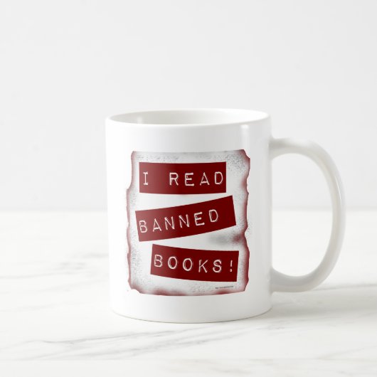 Ik las boekenboekworm Motto Fun Koffiemok (Rechts)