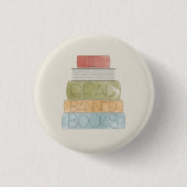 Ik las Button van de Sticker van Verboden Boeken (Voorkant)