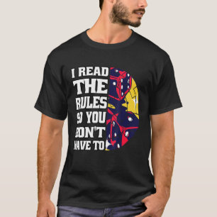 Ik las de regels zodat je niet hoeft te betalen. t-shirt
